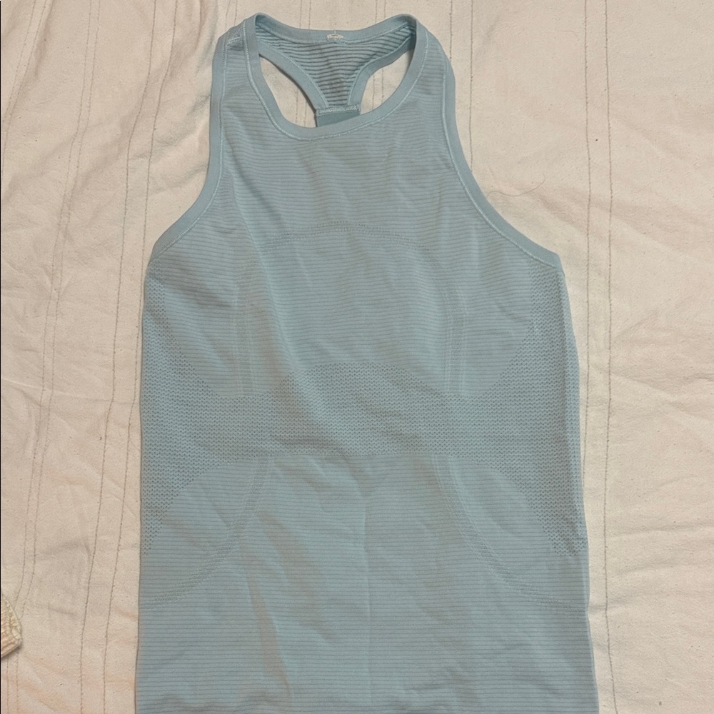 Beautiful Light Blue Lululemon Tank Top Size 4